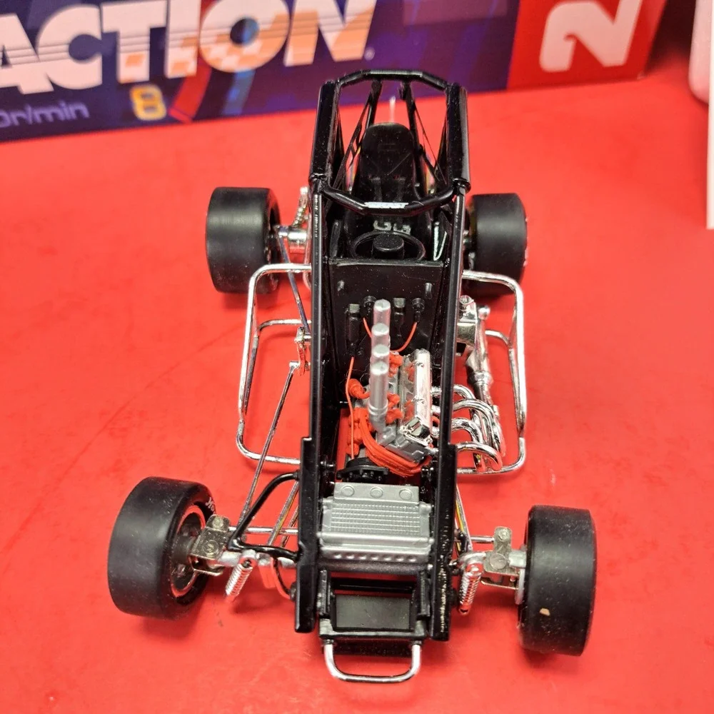 Action Racing Kenny Irwin #4 Wynn's 1994 Midget 1:24 Black Excellent Limited Ed